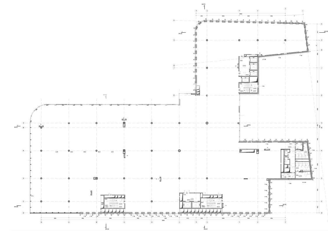 Планировка офиса 300-3241 м², 5 этаж, МФЦ «Афи Галерея»